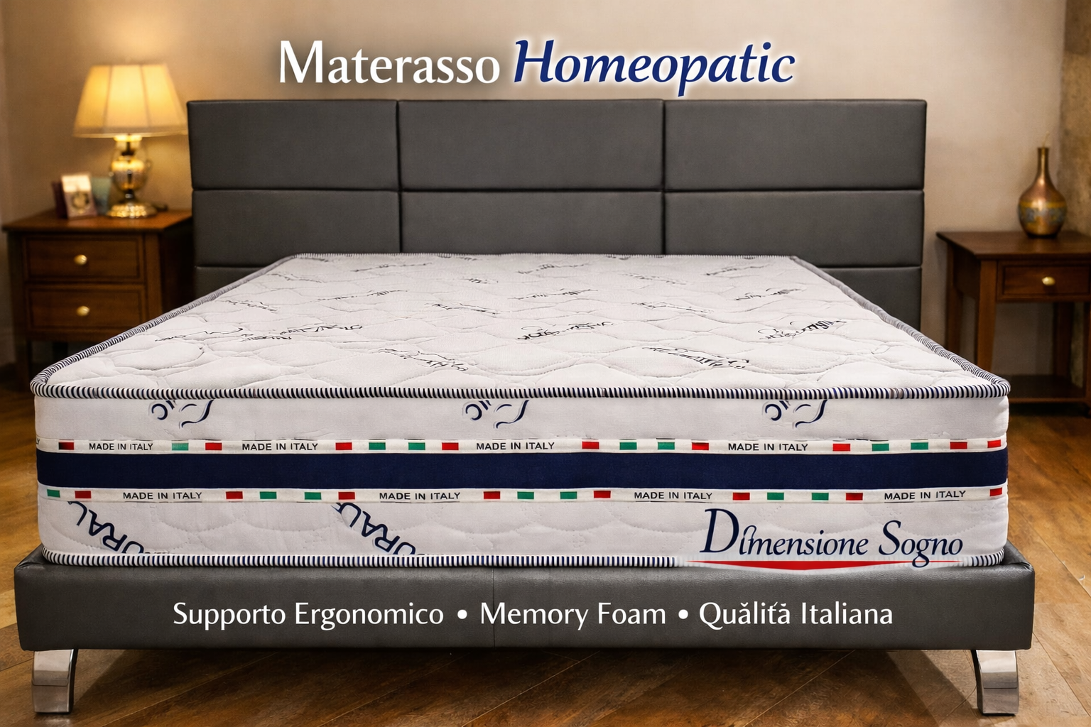 MATERASSO MATRIMONIALE HOMEOPATIC